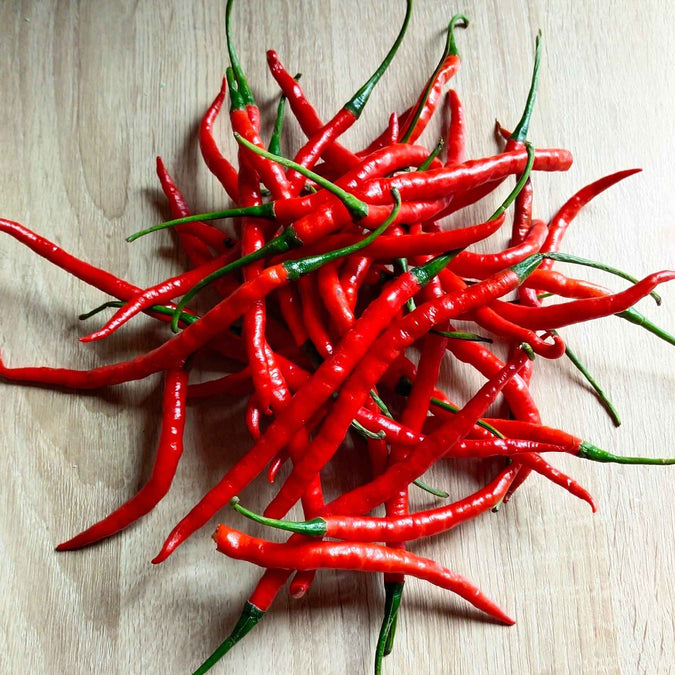 pepper cayenne long thin red