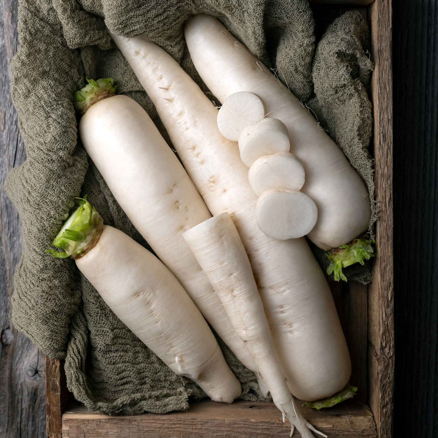 radish organic japanese daikon