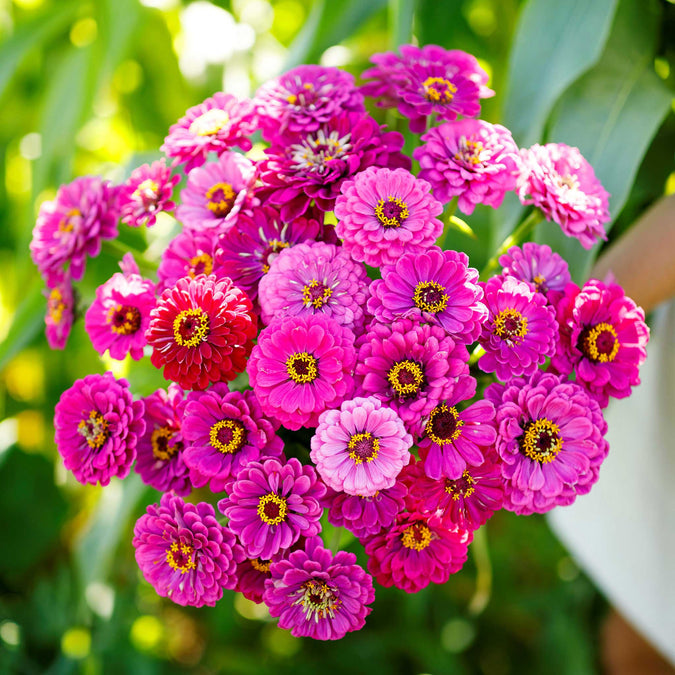 zinnia purple prince